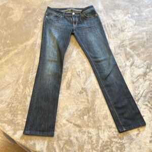 DL1961 Lindsey Slim straight blue jeans